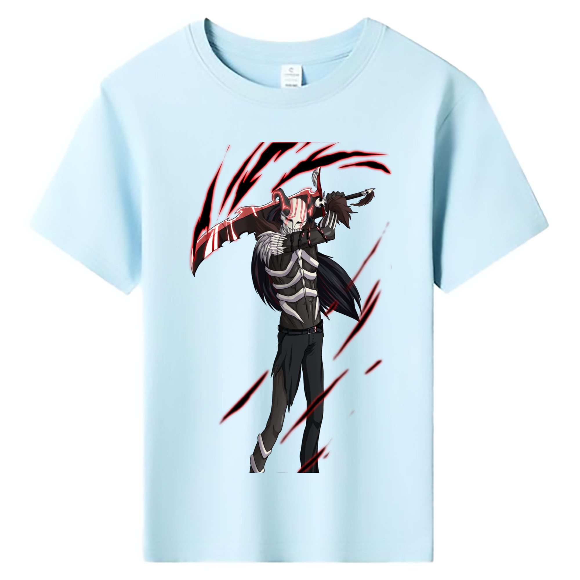 （画像用） ブリーチ 黒崎一護（くろさき いちご）BLEACH Kurosaki Ichigo 綿100％キッズTシャツ（フロントプリント）